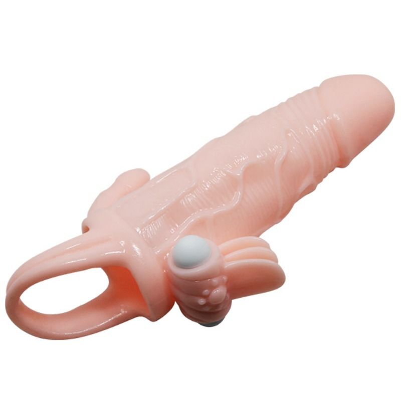 Brave Man Penis Cover - Estimulación Múltiple 16.5 cm