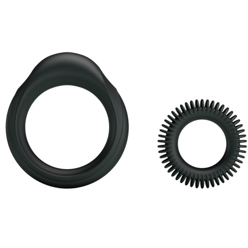 BAILE Kit 2 Silicone Rings - Anillos de Silicona para Hombre
