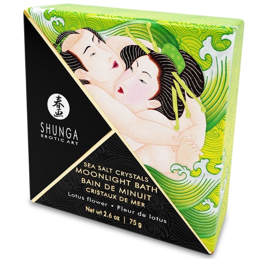 Shunga Lotus Flavored Bath Salts 75 gr