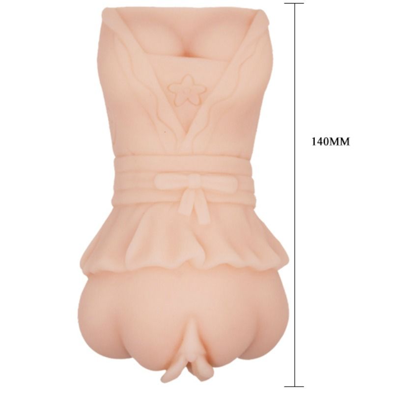 Crazy Bull Water Skin Masturbador Vagina Realista con Balas Vibrantes