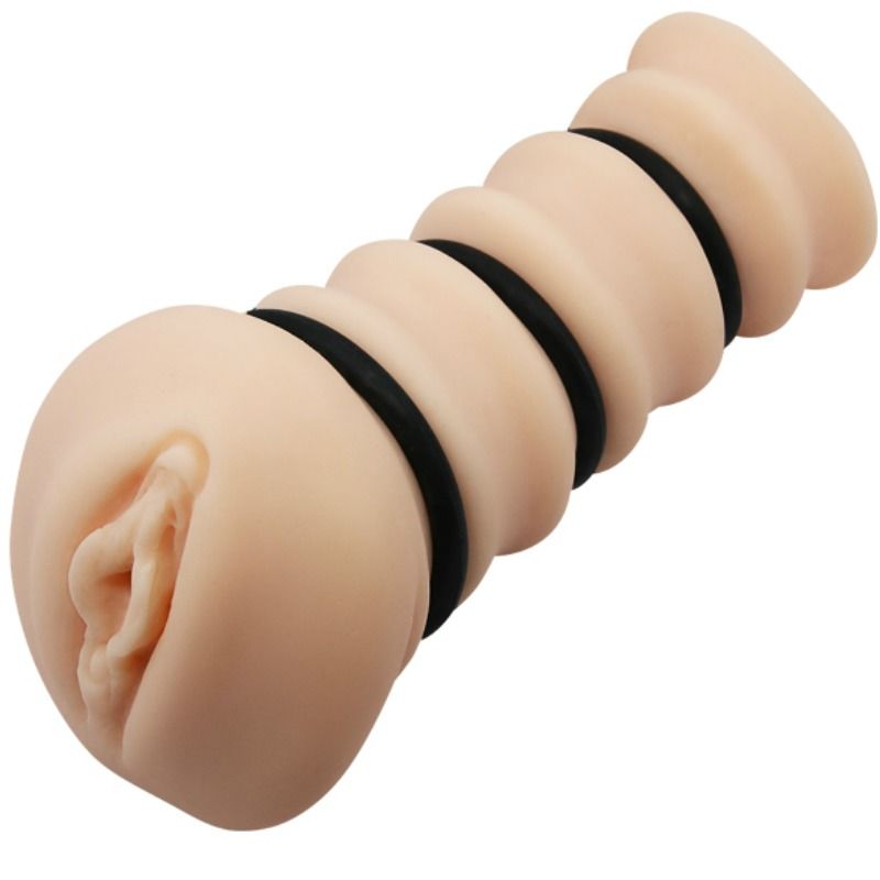 Crazy Bull Masturbador con Anillos - Modelo Vagina 3D Realista