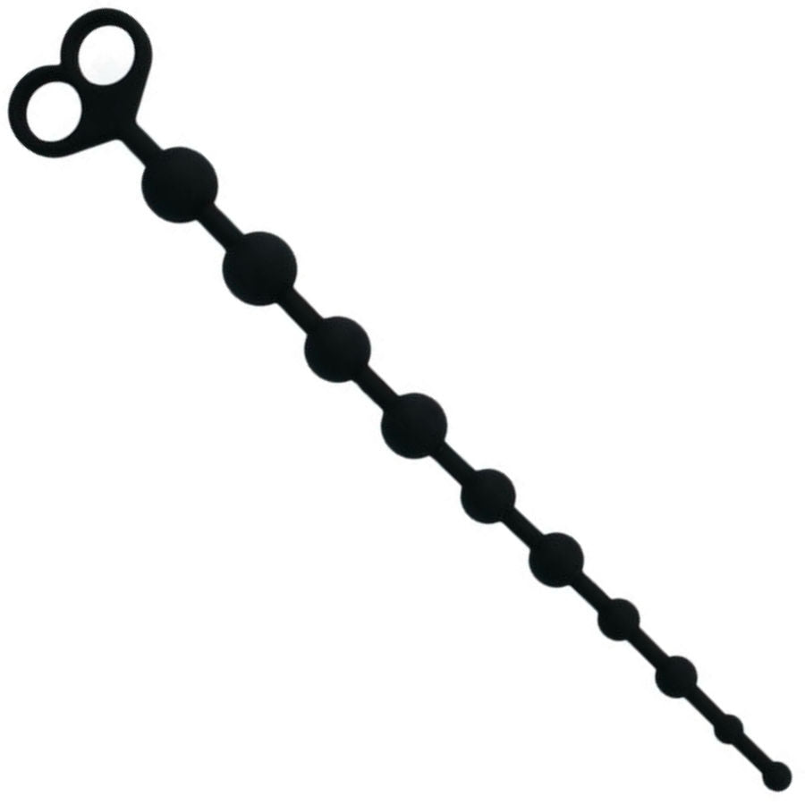 Intense Jaiden Anal Beads Black - Cuentas Anales