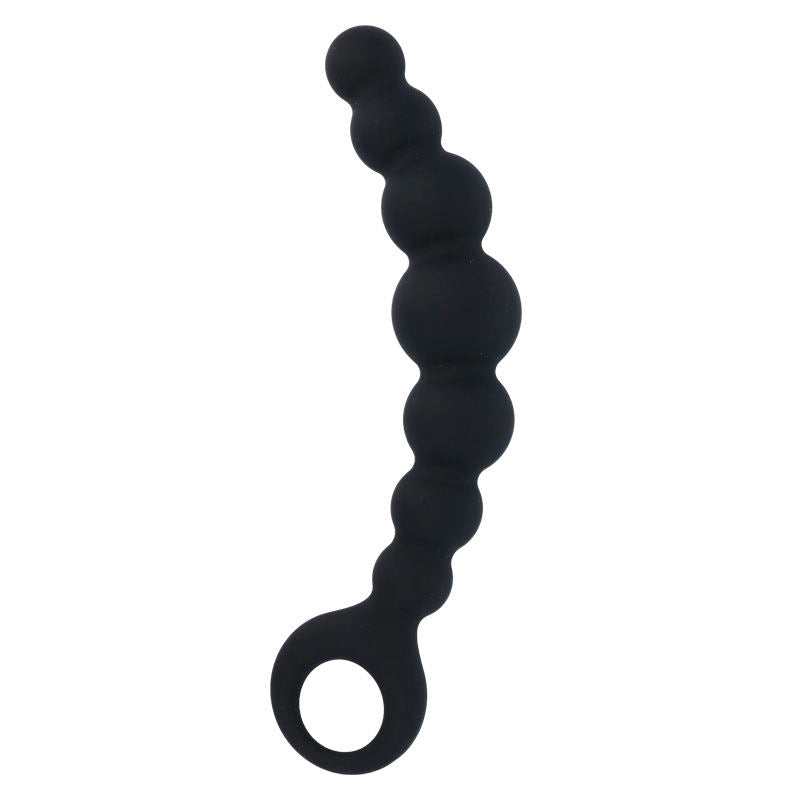 Intense Anal Beads Max Black - Bolas Anales de Silicona Médica
