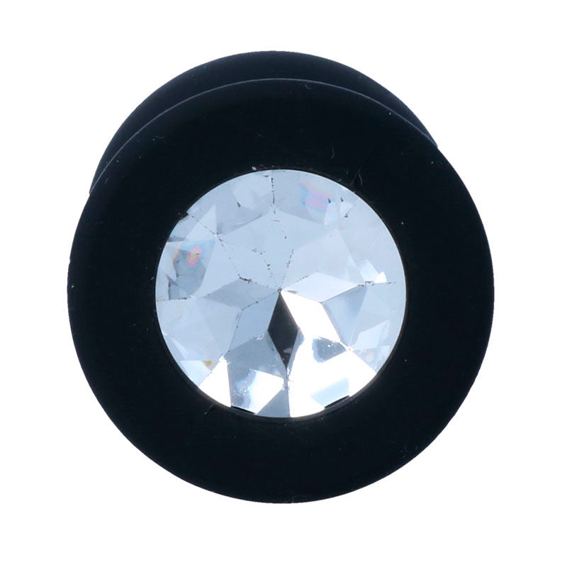 Intense Shelki M Plug Anal Negro - Silicona de Alta Calidad