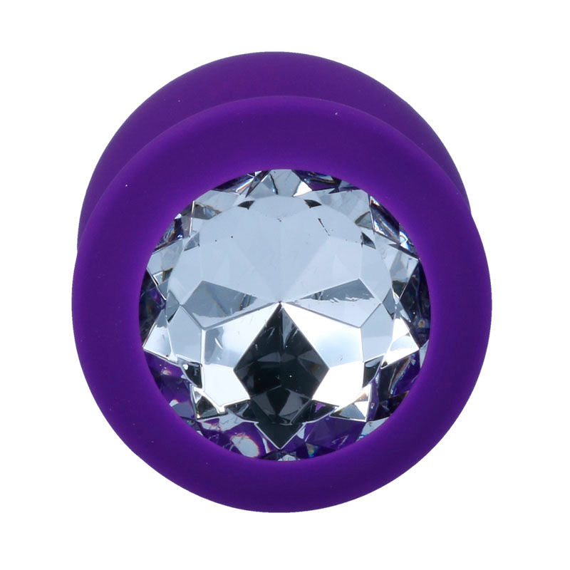 Intense Shelki L Plug Anal Lilac - Silicona Médica