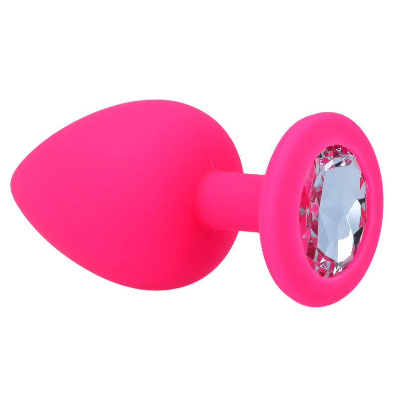 Intense Shelki L Plug Anal Fuchsia - Silicona Médica Flexible