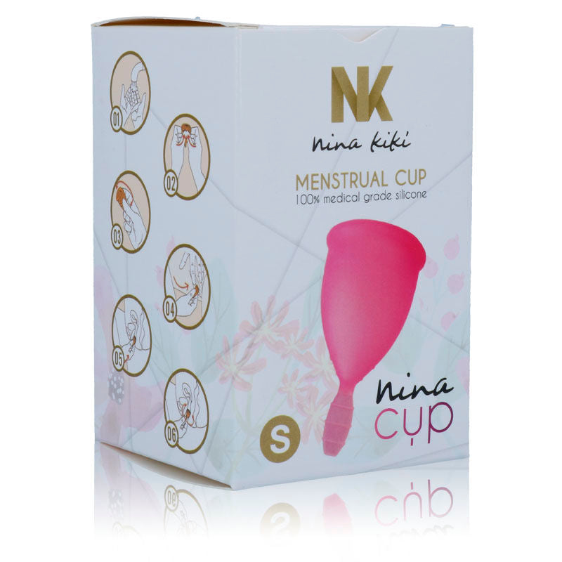 Nina Kikí Menstrual Cup Pink Talla S