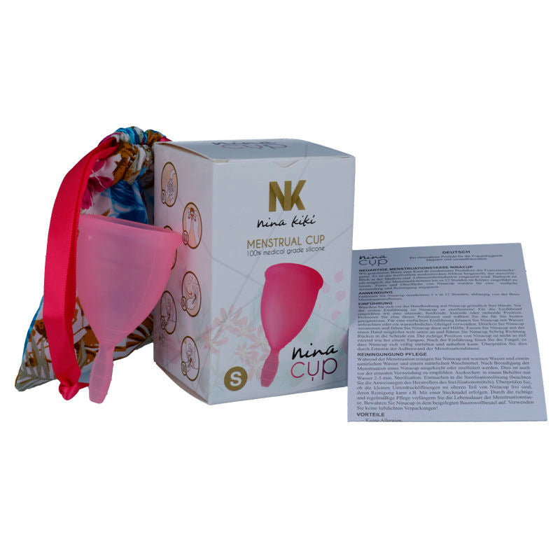 Nina Kikí Menstrual Cup Pink Talla S