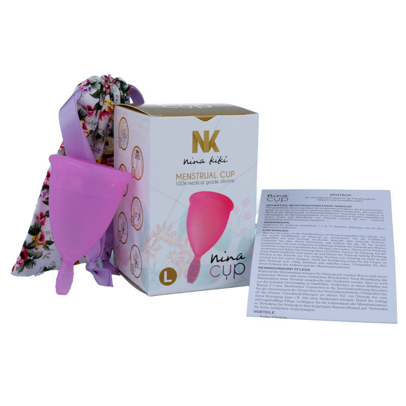Nina Kikí Menstrual Cup Purple Talla L