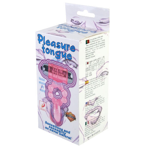 Anillo Vibrador de Silicona BAILE - 10 Ritmos con Vibración Rosa
