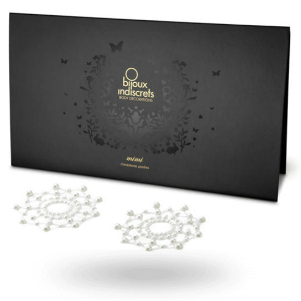 Bijoux Indiscrets Mimi Pearl Golden - Pezoneras de Perla Dorada