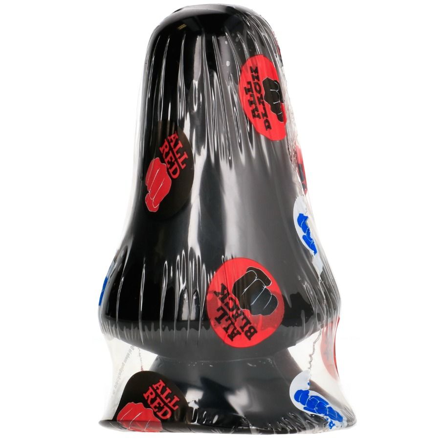 All Black AB39 Plug Anal Vinilo Negro 12 cm