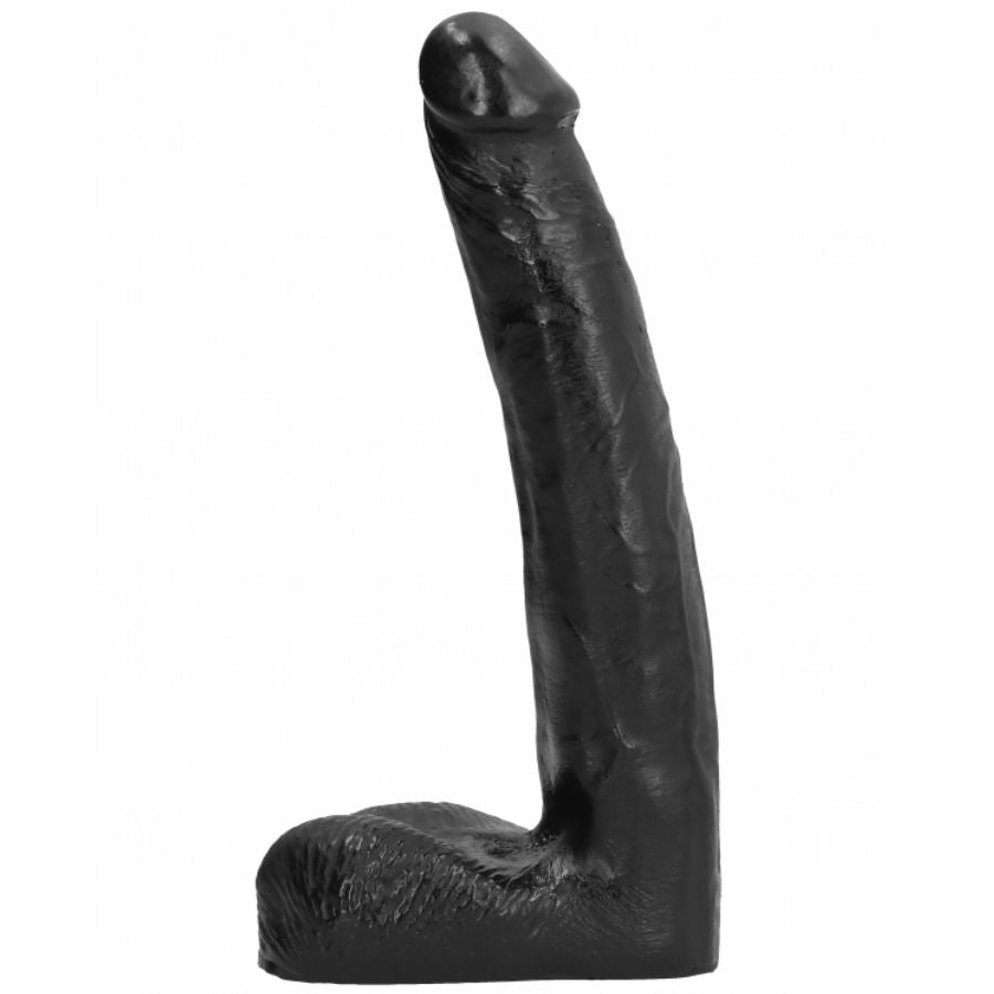 All Black Dildo Realista 21 cm