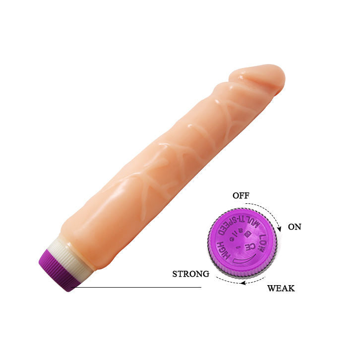 Baile Waves of Pleasure - Vibrador Realista 25.5 cm
