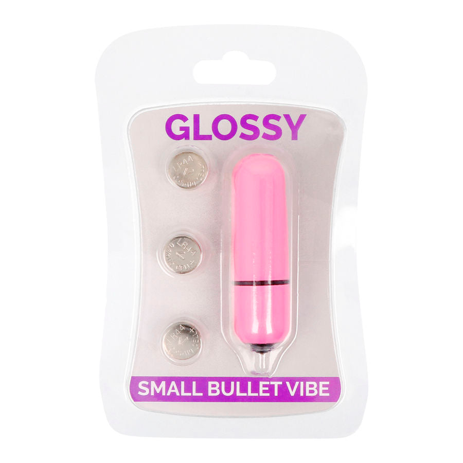 Glossy Small Bullet Vibe Deep Rose - Estimulador Compacto