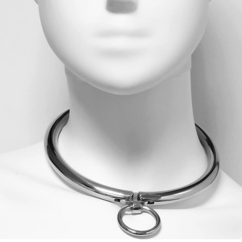 Collar Metal Hard con Cierre de Combinación - 10.5 cm
