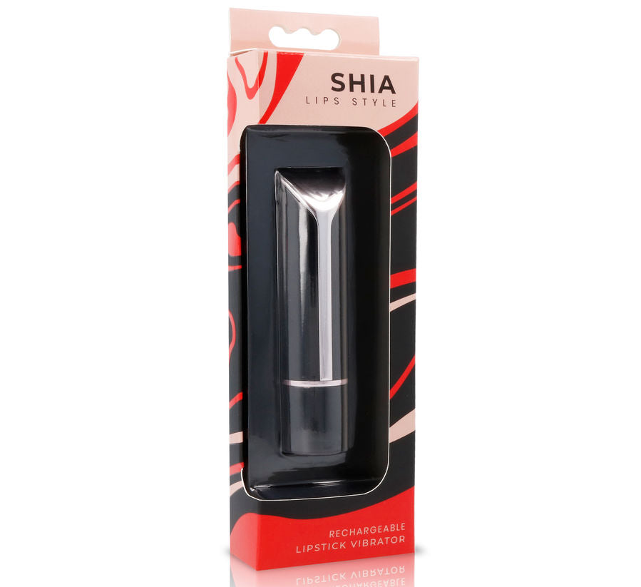 Lips Style Shia Black & Red - Estimulador