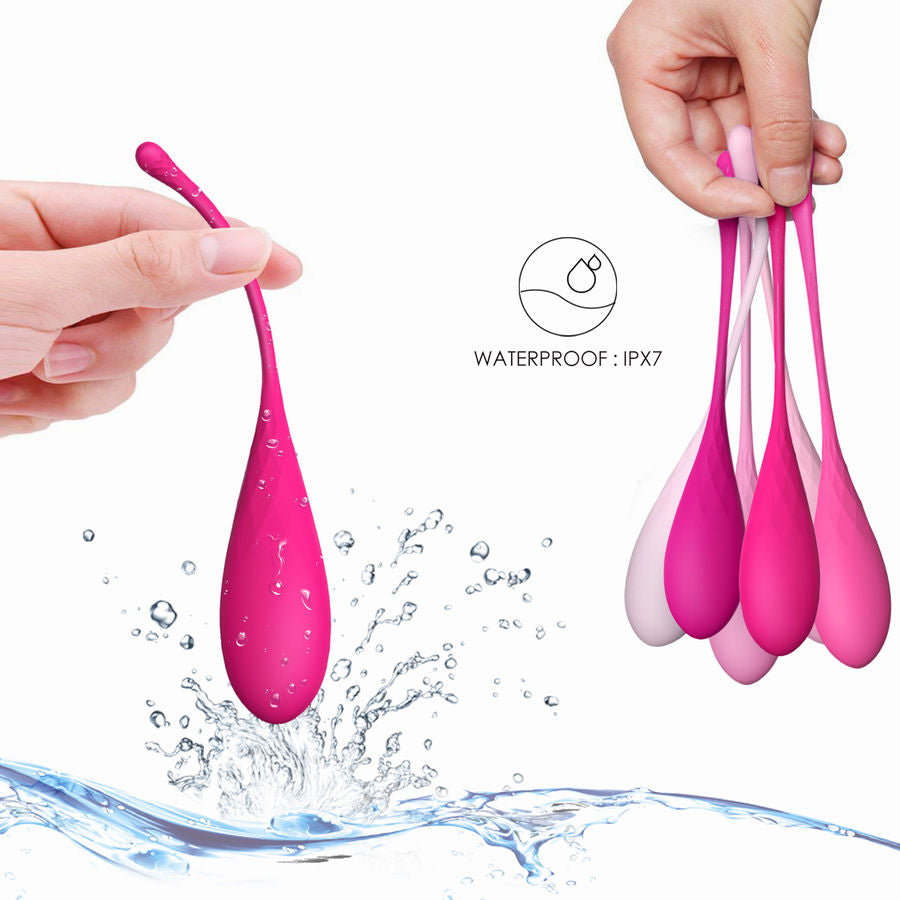 Leslie Kegel Fit - Set de 6 Pesas para Entrenamiento del Suelo Pélvico