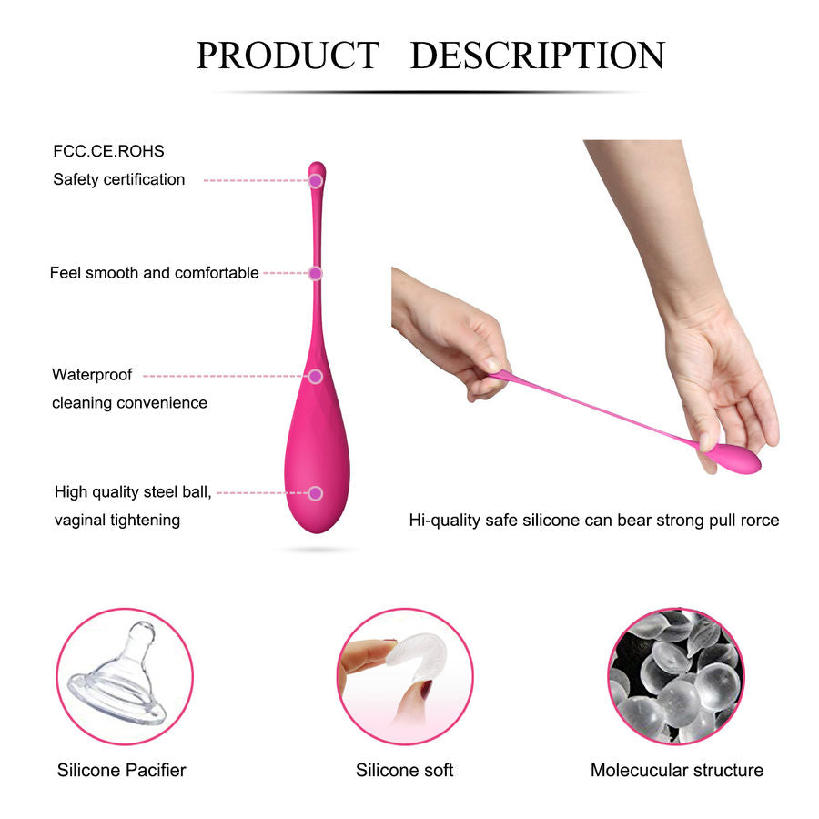 Leslie Kegel Fit - Set de 6 Pesas para Entrenamiento del Suelo Pélvico