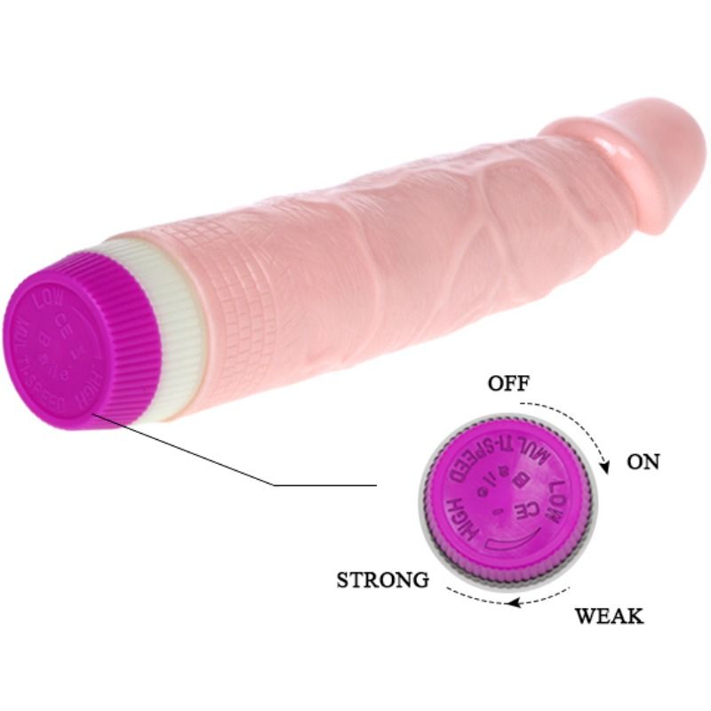 Vibrador Realista BAILE para Principiantes 21.5 cm