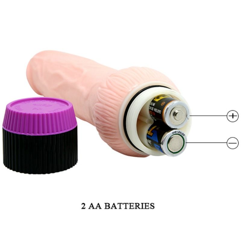 BAILE Adour Club Realistic Vibrator Wide Base 22 cm