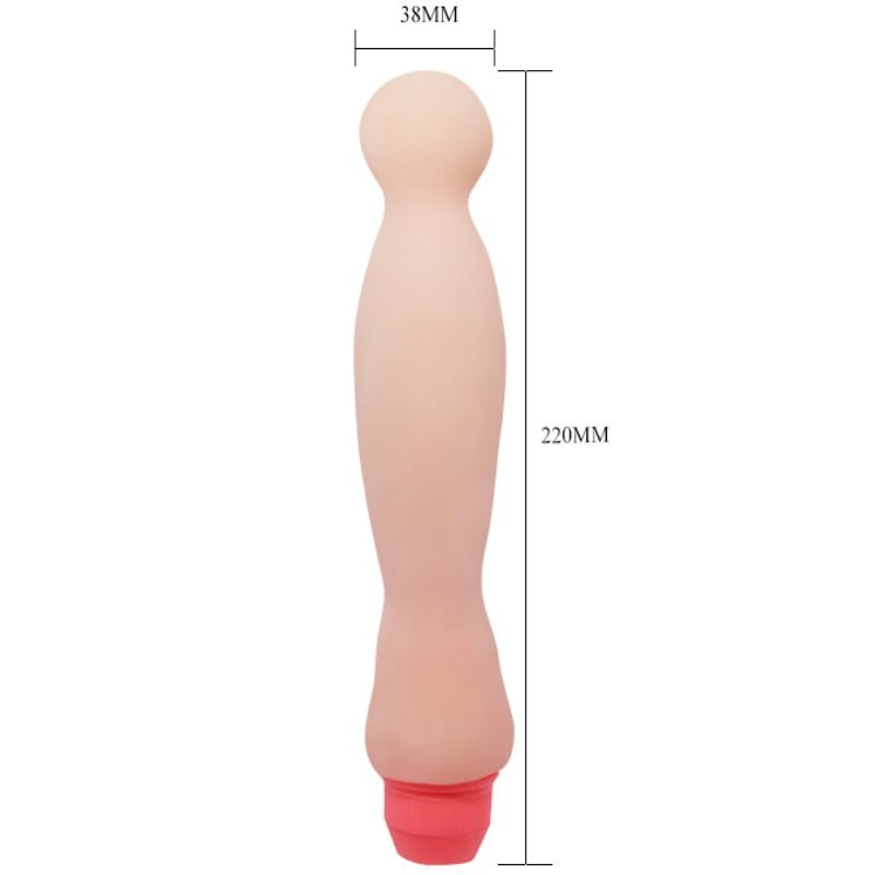 Vibrador Baile Color Natural 22 cm