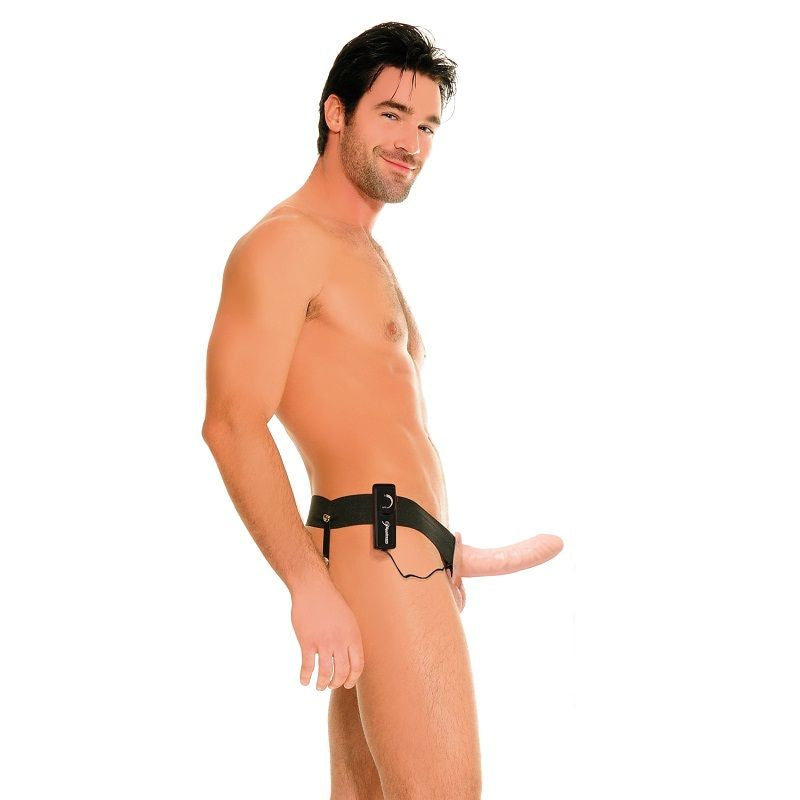 Fetish Fantasy Series - Arnés Vibrador Hueco 14cm