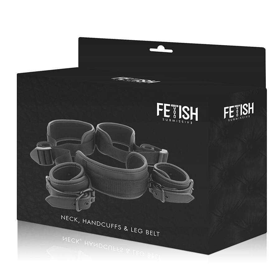 Fetish Submissive Open Legs Position - Esposas con Forro Neopreno
