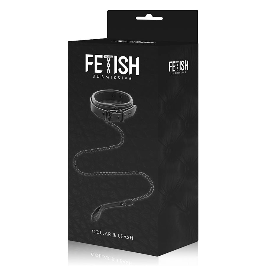 Collar Cadena Neopreno Fetish Submissive Bondage