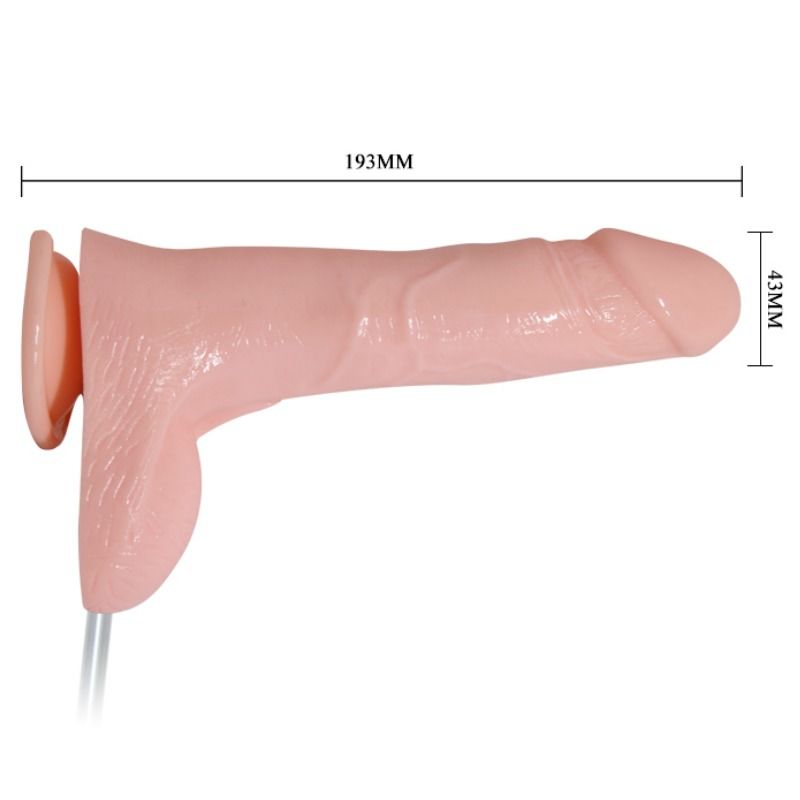 Baile Waterspray - Dildo Vibrador con Función Eyaculadora