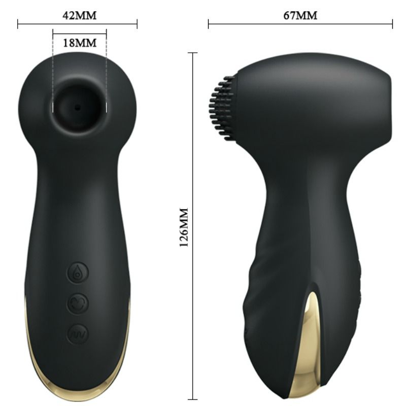 Pretty Love Smart Hammer - Estimulador con Vibración y Succión