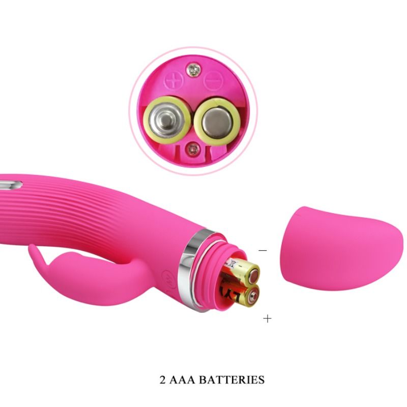 Pretty Love Flirtation Ingram - Vibrador Rabbit con Estimulación Eléctrica