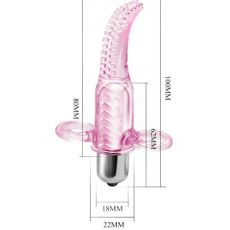 Vibro Finger Thimble Stimulator - Estimulador de Dedo