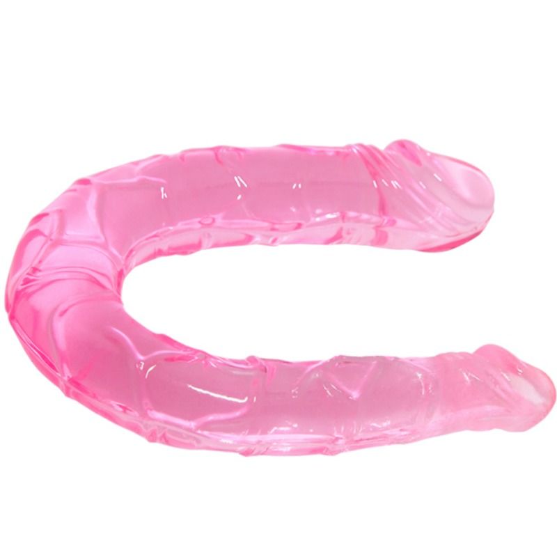 Baile Double Dong Dildo Doble - Diseño Texturizado
