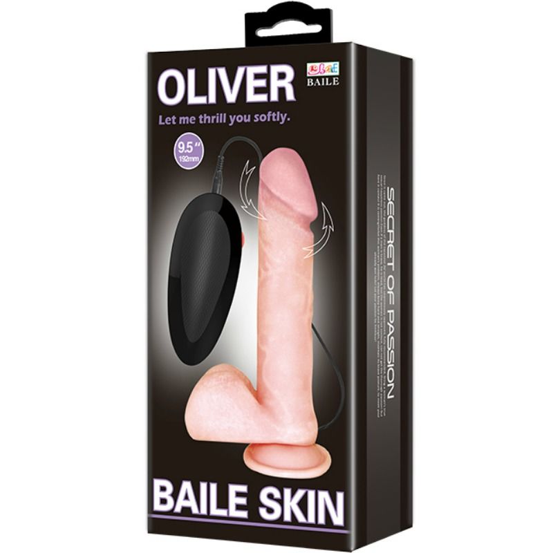 Baile Oliver Vibrador Realista con Función de Rotación