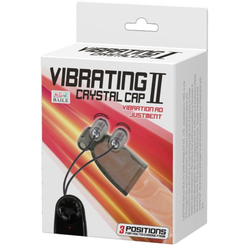 BAILE Vibrating Crystal Cap II - Accesorio Estimulador