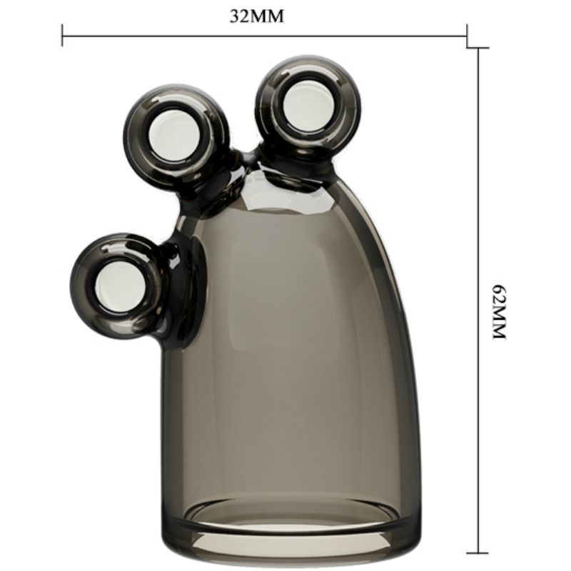 BAILE Vibrating Crystal Cap II - Accesorio Estimulador