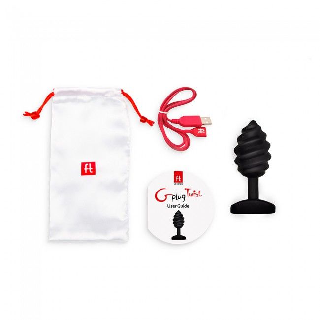 G-Vibe Gplug Twist - Masajeador Anal con Vibración y Rotación