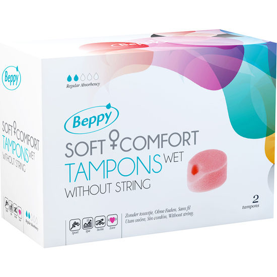 Beppy Soft Comfort Tampons Wet - Pack 2 Unidades