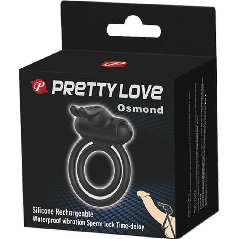 Pretty Love Osmond - Anillo Vibrador de Silicona