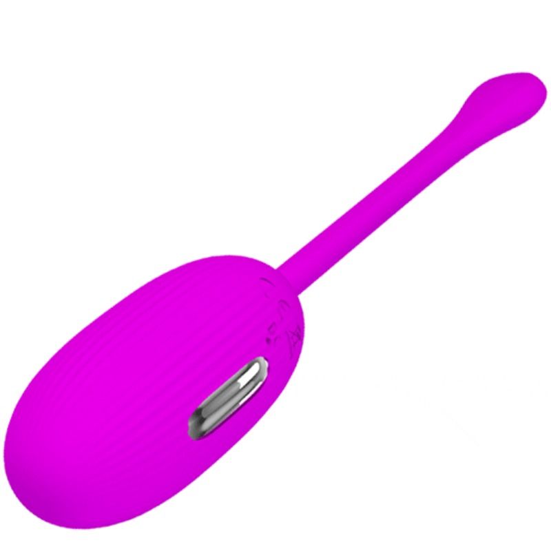 Pretty Love Shock Fun - Huevo Vibrador con Electroestimulación y Mando a Distancia