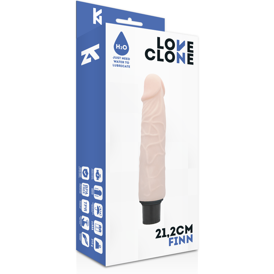 Loveclone Finn Vibrador Autolubricante 21,2 cm