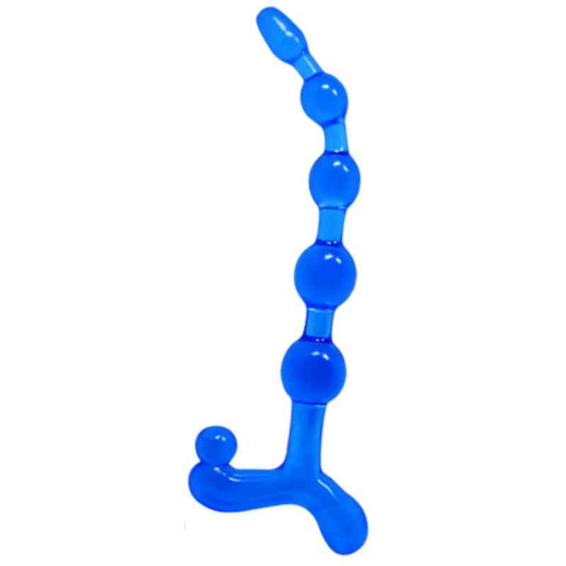 Baile Bendy Twist Blue - Bolas Anales Flexibles con Esferas Progresivas
