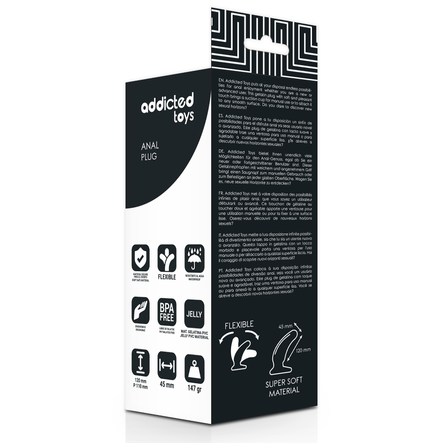 ADDICTED TOYS Juguete Erótico 12cm - Diseño Elegante y Fácil Limpieza