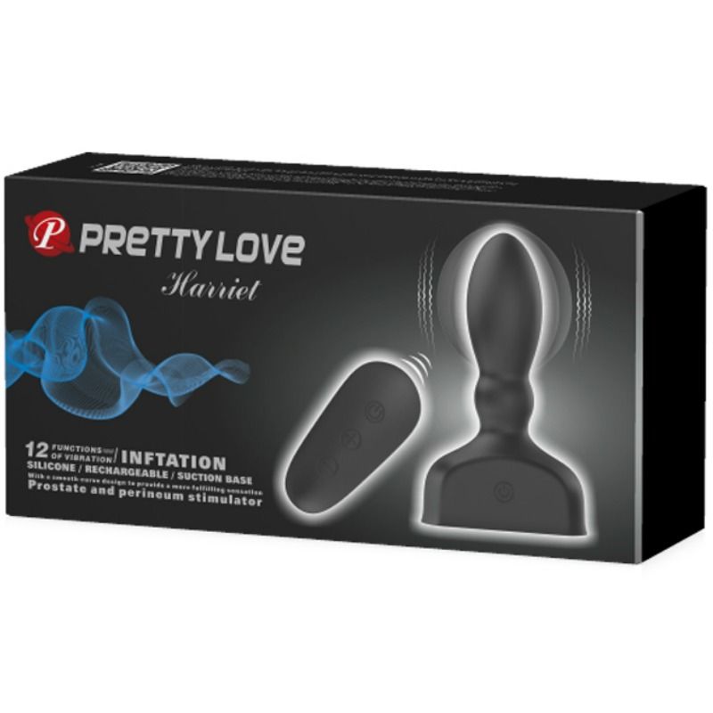 Pretty Love Marriel - Vibrador Prostático Inflable con Control Remoto
