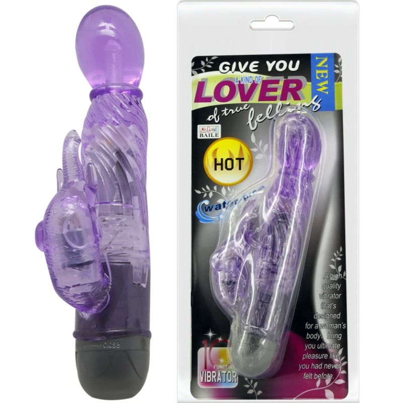Vibrador Rabbit Lilac BAILE - 10 Modos de Estimulación