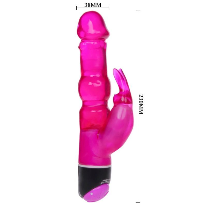Vibrador Rabbit Waves of Pleasure Fantasy 23 cm - Baile