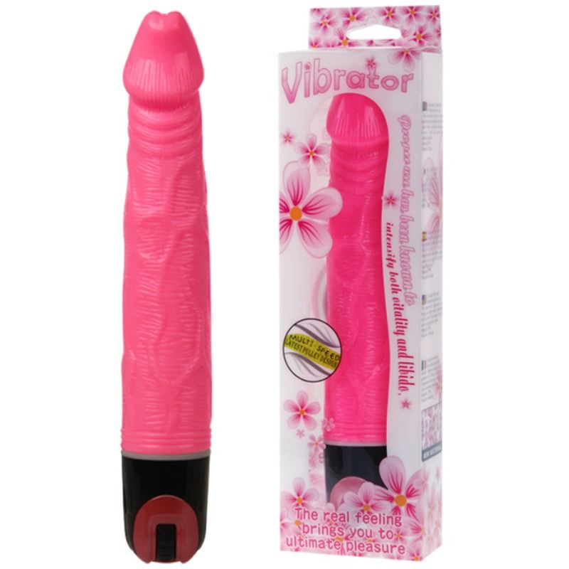 Vibrador Multivelocidad BAILE 21.5 cm Rosa