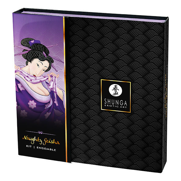 Shunga Naughty Geisha Kit - Set de Masaje