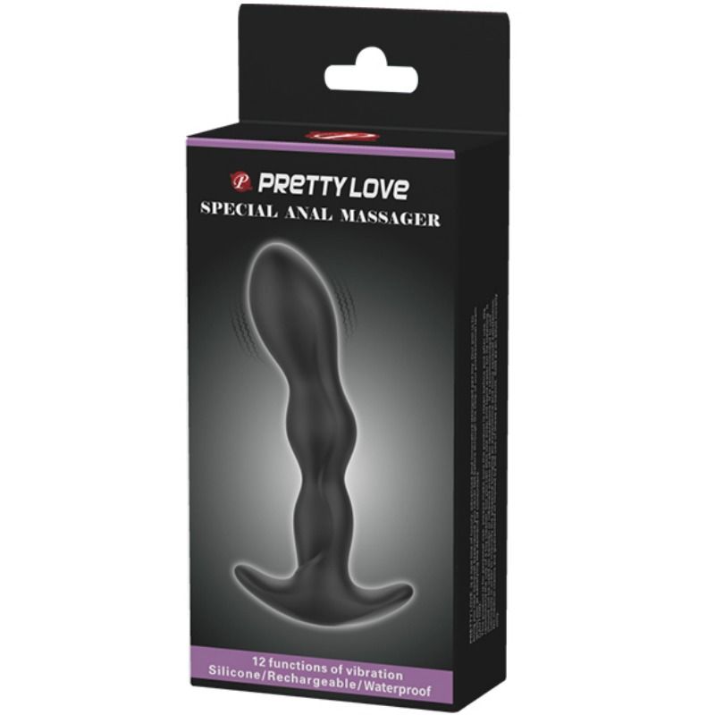 Pretty Love Party Up Anal Massager - 12 Modos de Vibración